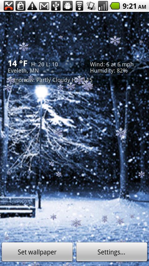 Live Wallpaper Weather