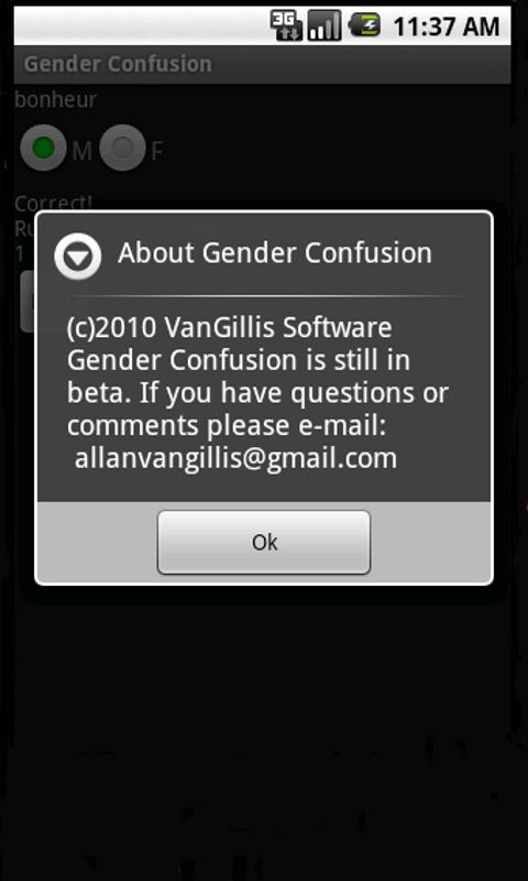 Gender Confusion Android Education