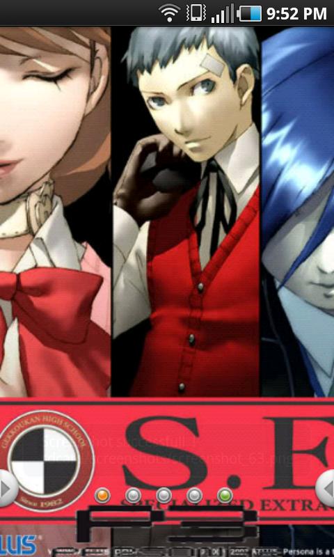 Persona 3 Theme Android Personalization