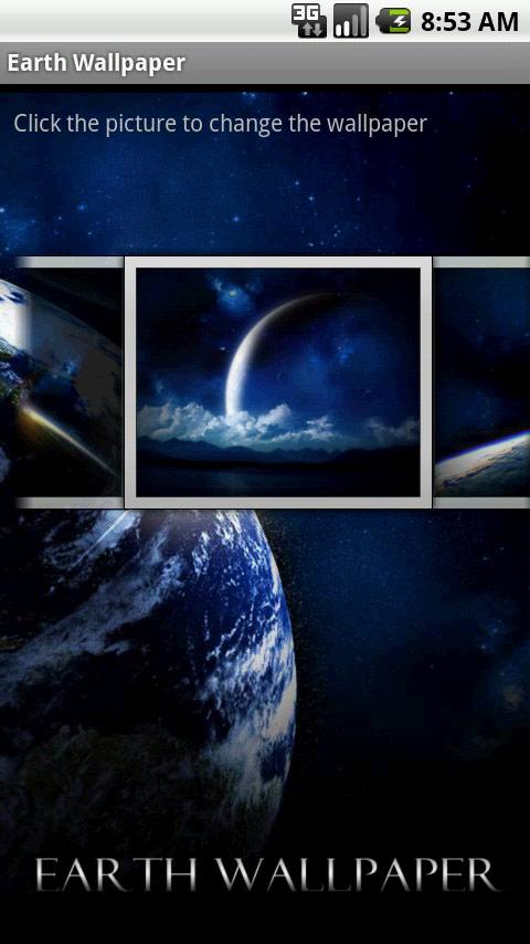 Earth Wallpaper Android Personalization