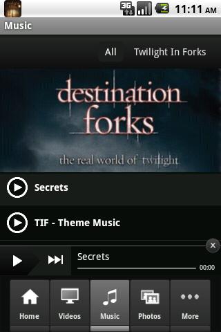 Twilight In Forks Android Entertainment