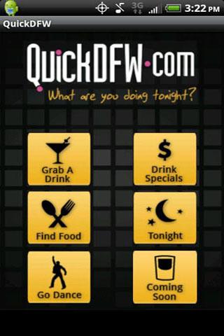 QuickDFW Android Entertainment