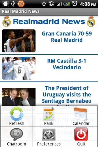 Real Madrid News Android Sports