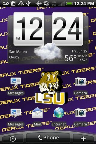 lsu wallpaper. LSU Tigers Live Wallpaper HD