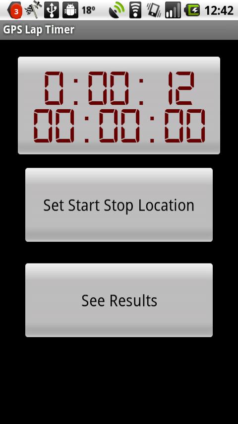 GPS Lap Timer Android Sports