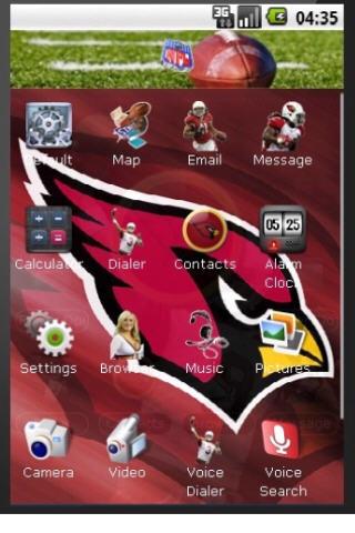 Arizona Cardinals 2010 Theme Android Themes