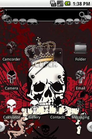 HD Theme:Death Game Android Themes