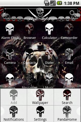 HD Theme:Death Game Android Themes