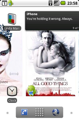 Recent Cinema Releases Android Themes