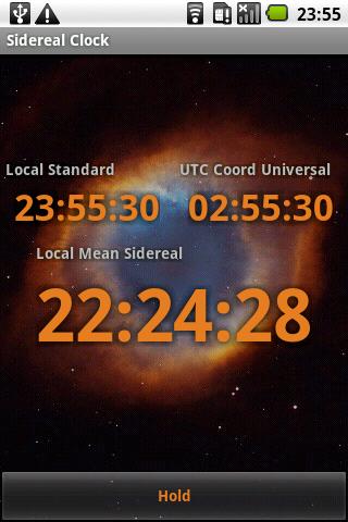 Sidereal Clock – Android Apps
