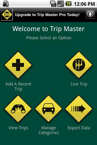 Trip Master Android Finance