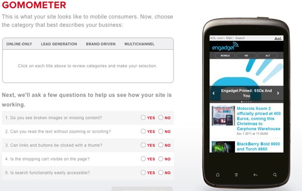 Google GoMo thinks your site isn't mobile enough, wants you to change