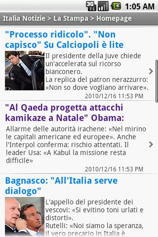 Italia Notizie Android News & Magazines