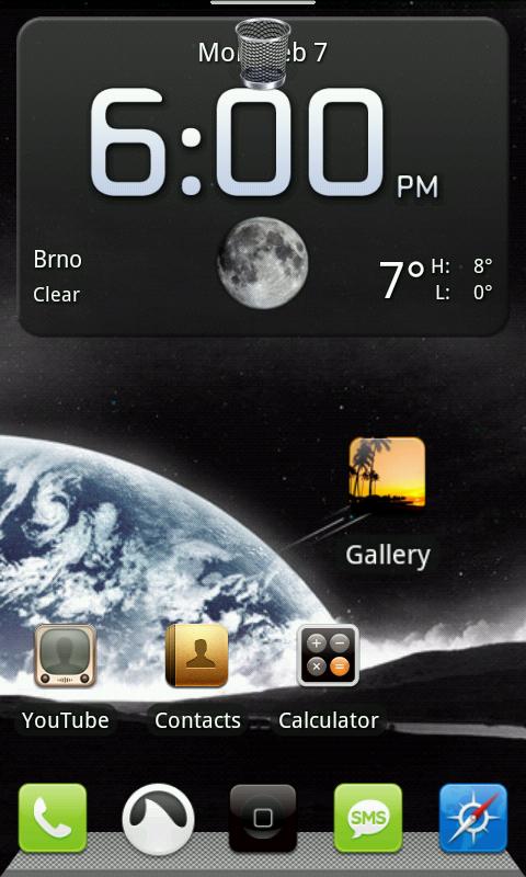 ADW iPhone Theme Android Personalization