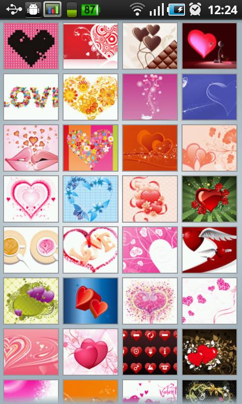 Love heart wallpapers Android Personalization
