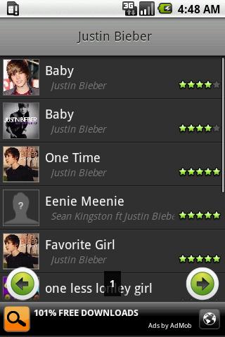 Justin Bieber Ringtone Android Music & Audio