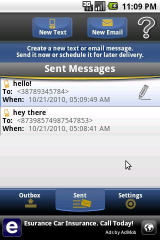 Message Delay Android Communication
