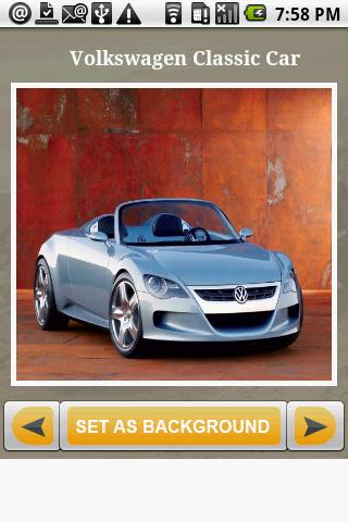 Volkswagen Cars Gallery wall Android Personalization