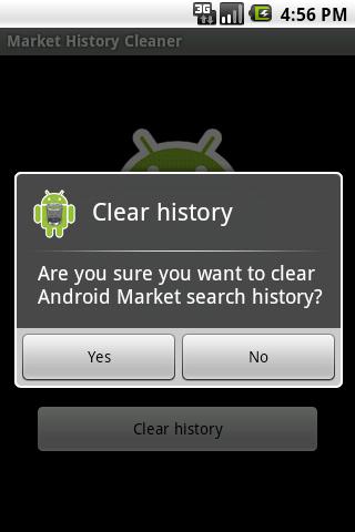 Market History Cleaner Android Tools