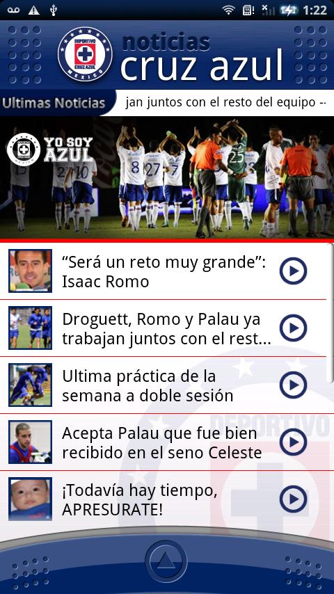 Cruz Azul Oficial Android Sports