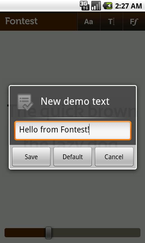 Fontest Android Tools
