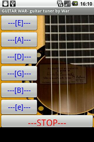 GUITAR WAR – guitar tuner Android Music & Audio