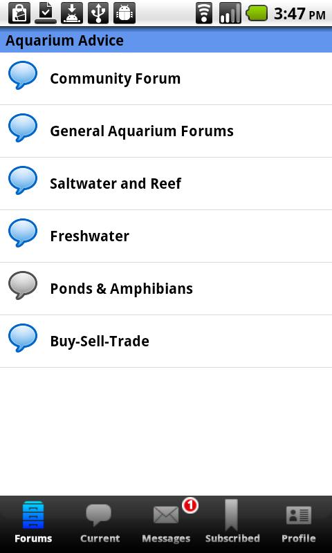 Aquarium Advice Forums Android Social