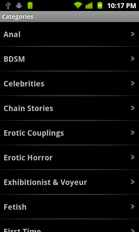 Erotic Stories Android Entertainment