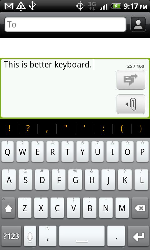 Better iPhone keyboard Android Personalization