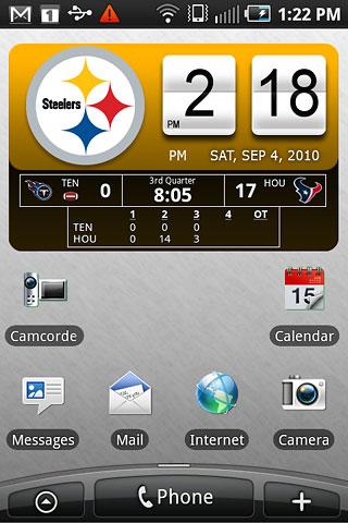 Steelers Official NFL Clock Android Sports