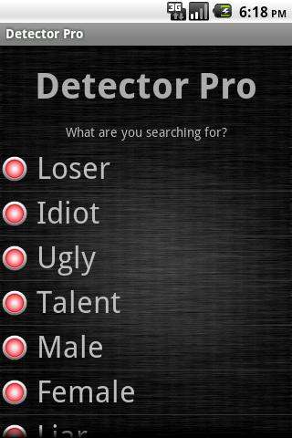 Detector Pro Android Entertainment