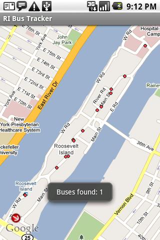 Roosevelt Island Bus Tracker
