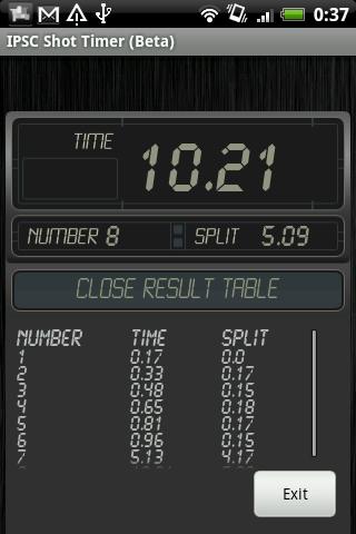 IPSC Shot Timer Android Sports