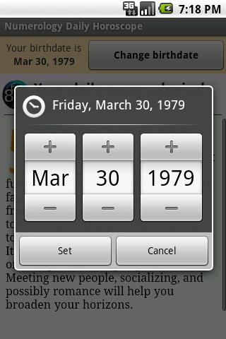 Numerology Daily Horoscope Android Lifestyle