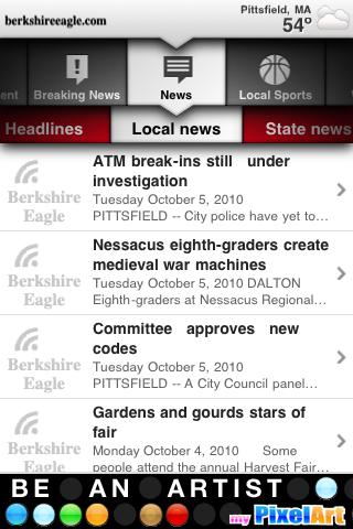 Berkshire Eagle Android News & Weather