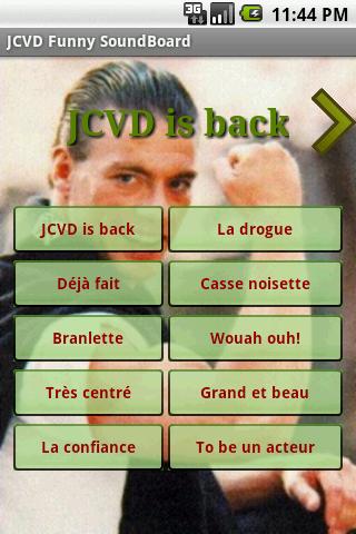 JCVD Funny Soundboard Android Entertainment