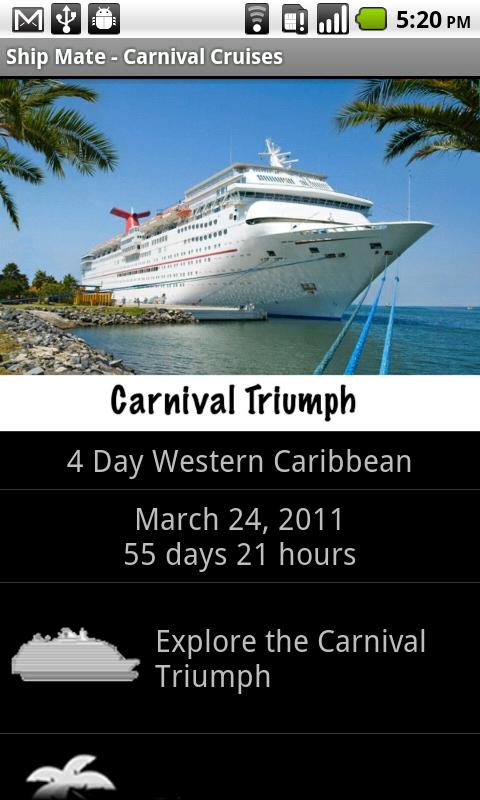 Ship Mate – Carnival Cruises Android Travel & Local