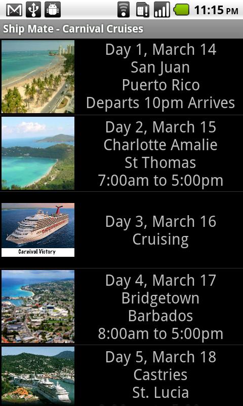 Ship Mate – Carnival Cruises Android Travel & Local