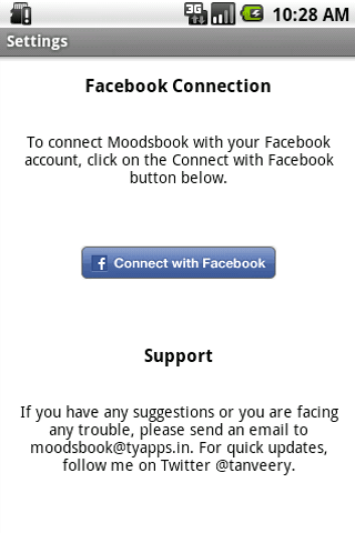 Moodsbook Android Social