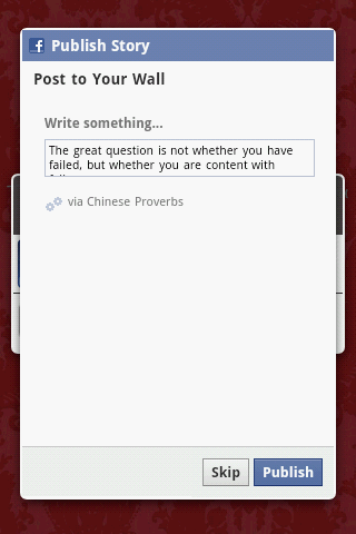 Chinese Proverbs Android Social