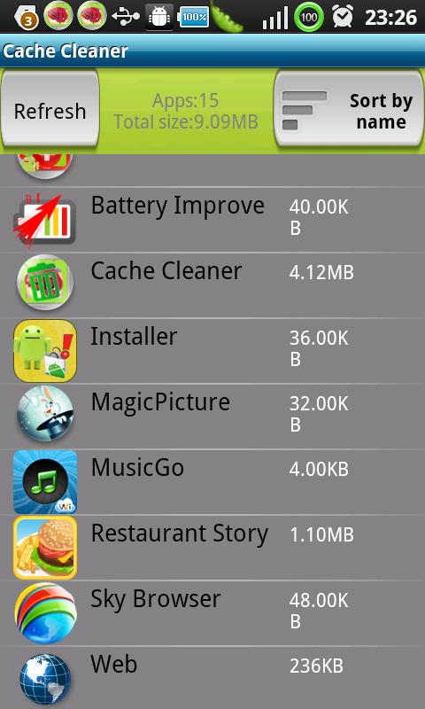 App Cache Cleaner Android Productivity