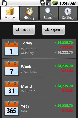 Money Manager Android Finance