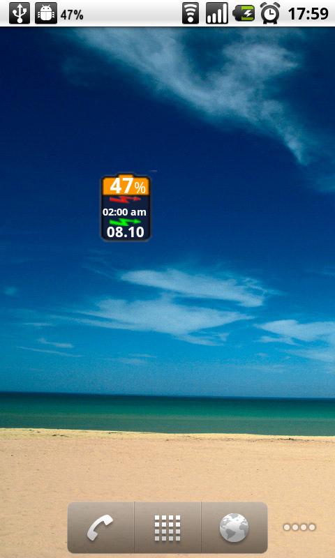 Battery E.T.A. Widget Android Tools