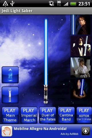 Jedi Light Saber Android Entertainment