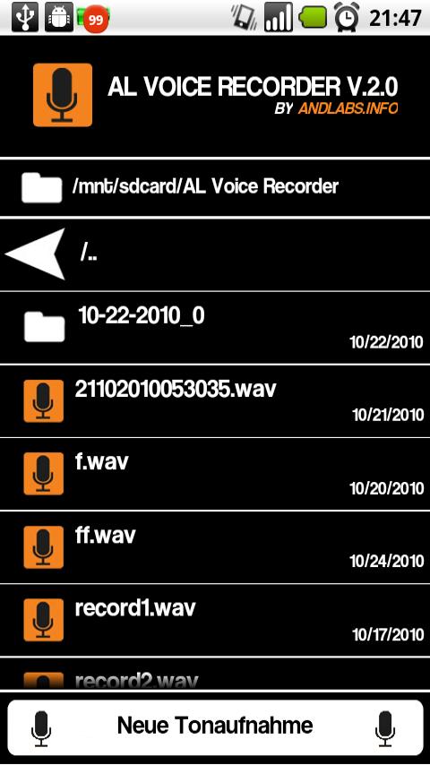 AL Voice Recorder Ad Free Android Music & Audio