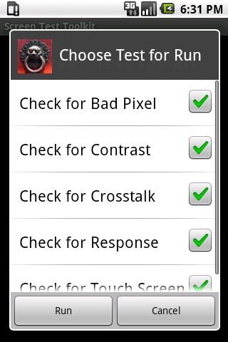Screen Test Toolkit Android Tools