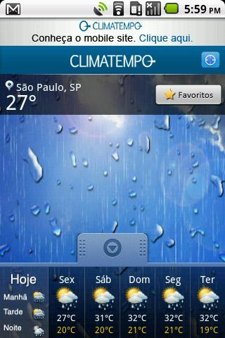 Climatempo Android Weather