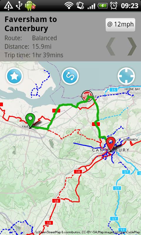 Bike Hub Cycle Journey planner Android Travel & Local