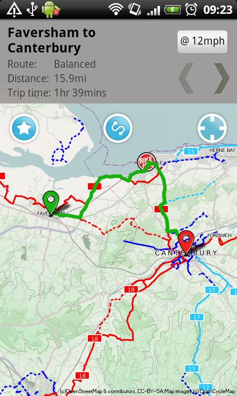 Bike Hub Cycle Journey planner