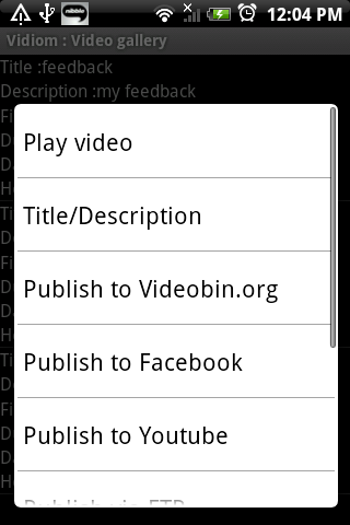 Vidiom Android Media & Video